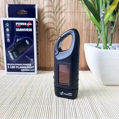 POWERplus Seahorse Wind-up and Solar Powered Torch - Image 1 of 4