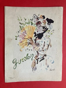 Christian Bérard 1946 dessin vintage parfum mode illustration retro publicité - Foto 1 di 4