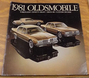 Folleto del vehículo 1981///Automóvil Oldsmobile - Imagen 1 de 6