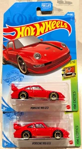 Hot Wheels Porsche 993 GT2 HW Exotics Lot of 2 With Both Base Variations VHTF - Picture 1 of 3