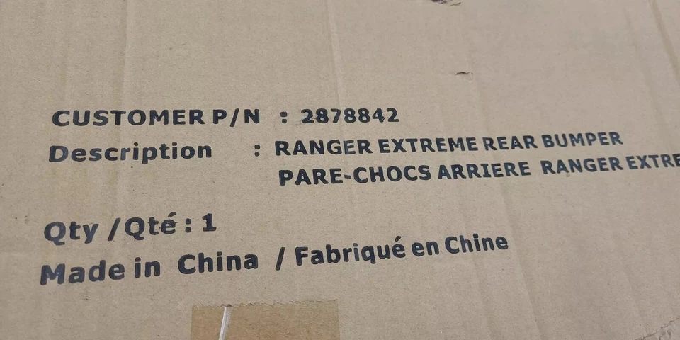 Polaris 2878842, protetor de escova traseiro extremo. Compatível com Ranger 900XP e Crew 2013-16. Novo - Imagem 1 de 1