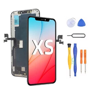 Für iPhone XS LCD Ersatz Bildschirm 3D Touch Digitizer Display Baugruppe + Werkzeuge - Bild 1 von 14