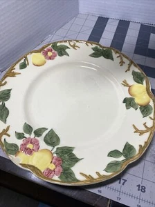 4 Vintage Johnson Bros Peach Bloom Plates Peachbloom Pink Yellow BN - Picture 1 of 8