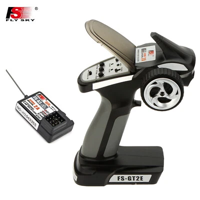Flysky 2A 2CH  System  For RC Car Boat With -A3 Receiver Y1T5 - Image 1 of 4