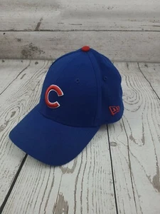 New Era 39Thirty SM/MD Chicago Cubs Stretch Fitted Cap Hat Blue S/M Go Cubs! - Picture 1 of 12