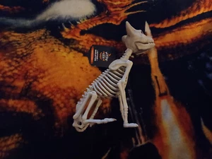Hyde and Eek! Target Sitting Kitten Skeleton Decoration (2022) - Picture 1 of 4