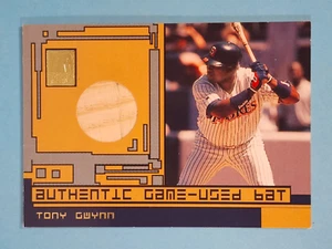 2001 Topps Reserve Game-Used Bat Relic Tony Gwynn Padres #TRR-TG1 ⚾ - Imagen 1 de 2