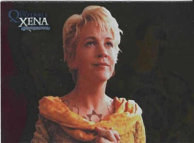 Xena Warrior Princess The Quotable Xena Parallel Foil Card #86QX Rittenhouse VG - Image 1 of 2