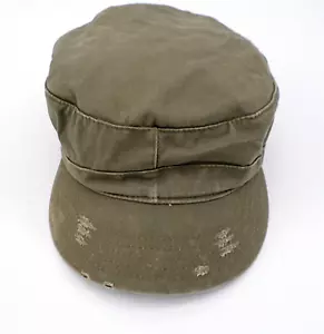 Mega Gorra Olive Drab Pintor Gorra Correa Ajustable Envejecida - Imagen 1 de 5