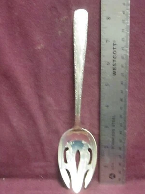 Gorham Sterling CAMELIA CUCHARA DE MESA PERFORADA 8 1/2" 74 gramos sin monograma Foto 1 de 4