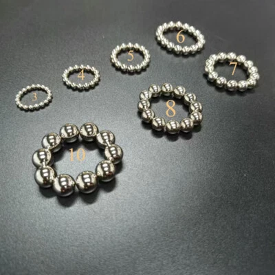 Par de anéis de mamilo sexy falsos 5/6/7/8/10 mm barra magnética mamilo - Imagem 1 de 4