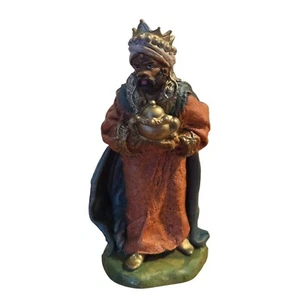 Vintage Fontanini Nativity Collection 5" Balthazar Wisemen Replacement Italy - Picture 1 of 6