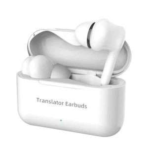 TRANSLATION TWS 5.0 Wireless 127 Real-Time Speech To Text Transcribe & Translate - Picture 1 of 17