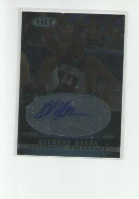 Autógrafos Sage Hit Diamond #34 Desmond Mason 2000 Foto 1 de 2