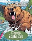 Animal Coloring book Majestic Wildlife: 40 Stunning Illustrations - Bring Majest