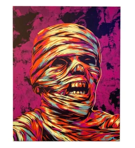 The Mummy Pop Art & Abstract Print Canvas Comic Art Horror Film Movie Artwork - Picture 1 of 1