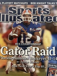 Sports Illustrated Magazine - January 15, 2007 Gator Raid Chris Leak BCS Tittle - Picture 1 of 7