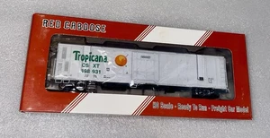 Red Caboose HO Tropicana White With Straw In Orang Reefer / RR-34821-01 / 198931 - Picture 1 of 4