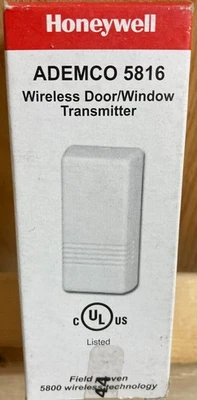 Honeywell Home Door/Window Contact Transmitter | HW-5816WMWH | - Image 1 of 3