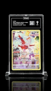 TAG 9 MINT Latias GG20/GG70 Corona Zenith: Galarian Gallery Holo - Foto 1 di 2
