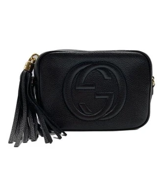 Bolso de Hombro Gucci Soho Número de Modelo 308364 Negro, Para Mujer Envío Huido Foto 1 de 4