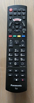 Genuine Panasonic  Remote Control For Smart LED TV Fully Working -N2QAYB001009 - Image 1 of 4