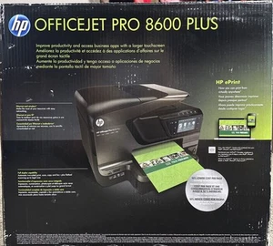 New HP Officejet Pro 8600 Plus All-In-One Inkjet Printer ePrint No Ink Software - Afbeelding 1 van 7