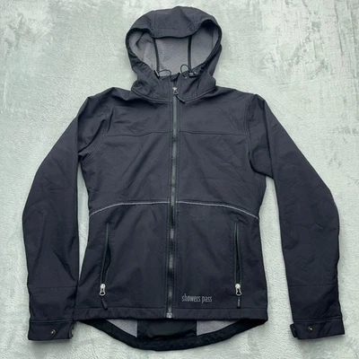 Chaqueta de ciclismo Showers Pass Rogue para hombre S negra Artex impermeable transpirable con capucha Foto 1 de 4