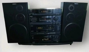 Sony LBT-D117 Compact HI-FI Stereo System & Speakers-Tested No Remote - Picture 1 of 13