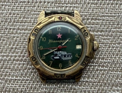Watch USSR Vostok Komandirskie Tank Commander Military Soviet Rare Vintage - Image 1 of 4