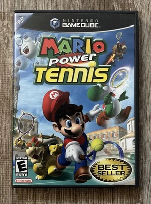 Mario Power Tennis (Nintendo GameCube, 2004) CIB Complete In Box - Image 1 of 3