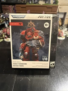 JoyToy Warhammer 40K Blood Angels ASSAULT TERMINATOR BROTHER TYBOREL 1:18th - Imagen 1 de 4