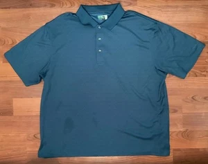 Ben Hogan Herren Performance Golf Poloshirt Geometrisch Blau Größe 2XL - Bild 1 von 7