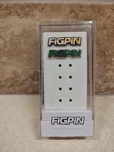 Figpin Logo Flames on Black L10 & St. Pattys Four Leaf Clover FiGPiN Logo L49 - Picture 1 of 4