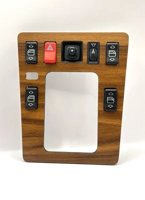 Quadro elettrico Mercedes W201 190E nuovo legno variazione J Lever panel Wood NEW - Immagine 1 di 4