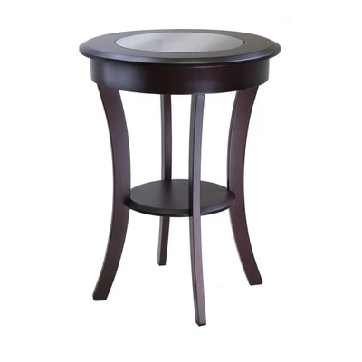 Winsome Cassie Accent Table, Cappuccino - Image 1 of 4