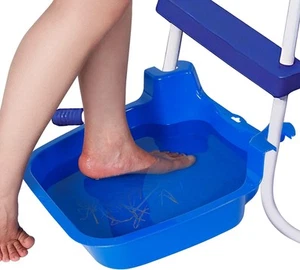 Pool Foot Bath - Anti-Skid Wash Basin Tub for Above Ground Swimming... - Picture 1 of 8