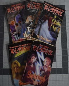 R.L Stine Fear Street book lot of 5 First Edition paperback books 1990s Horror - Picture 1 of 18