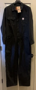 Levi’s Workwear Men’s Stay Loose Mechanic Coveralls Charcoal Gray Size Large - Picture 1 of 16
