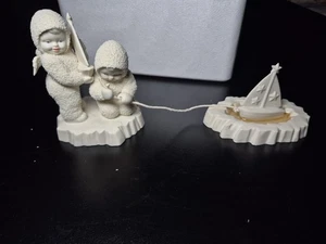 Snowbabies "Sailing The Sea" With Original Box - Picture 1 of 10
