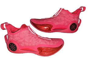 Li-ning Way of Wade 9 Red 'Coming Home' Men's Sz 13 Very Rare - Picture 1 of 10
