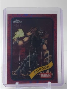 GORGON 2025 TOPPS CHROME MARVEL SPIDERMAN WEB REFRACTOR /62 Q5739 - Picture 1 of 2