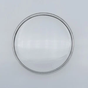 Replacement 29.6mm Watch Crystal For Omega PZ 5000 With Silver Tension Ring - Picture 1 of 2