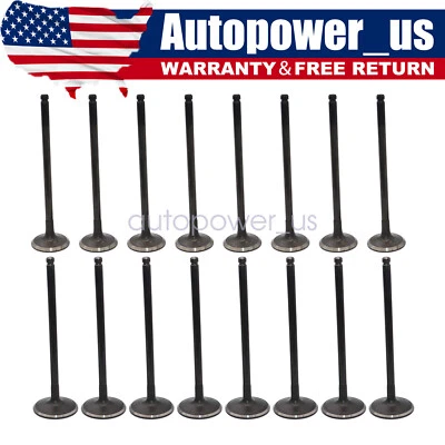 Впускные выпускные клапаны подходят для 99–11 Subaru Forester Impreza Legacy 2,5 л SOHC EJ25 - Изображение 1 из 4