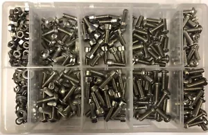 500 Piece, Motorbike Kit, Stainless Steel, M5 and M6, Socket Screws. - Picture 1 of 3