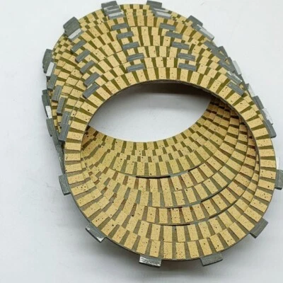 Clutch Friction Plates Discs Fits Suzuki GSF1200  Bandit 1200 2007 2008 2009 - Image 1 of 4