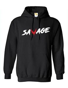Unisex SAVAGE Top Team 10 Logan Jake Inspired Paul Youtuber  Hoodie  - Picture 1 of 7