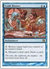 Trade Routes NM MTG Ninth Edition 9th Magic 2B3