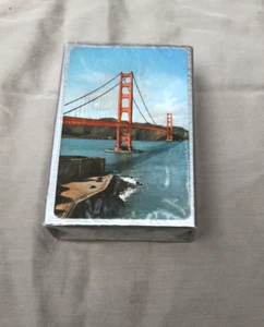 Souvenir California San Francisco Golden Gate Bridge Sealed Deck Playing Cards - Picture 1 of 4