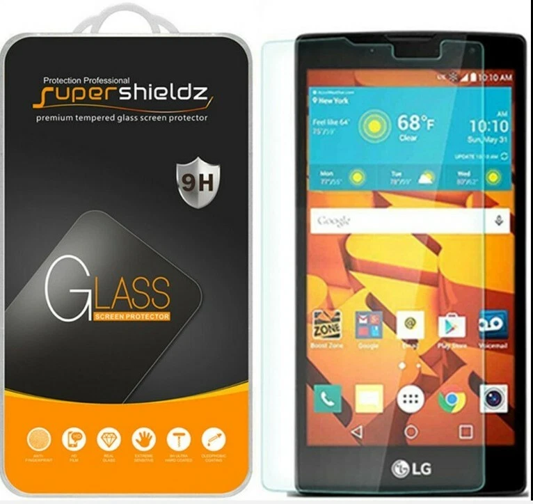 2 PK Supershieldz Ballistic Tempered Glass Screen Protector Saver for LG Volt 2 - Image 1 of 1